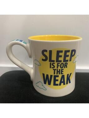 Our Name Is Mud All Nighter Mug New Parents Laurie Veasey Sleep Is For The Weak
